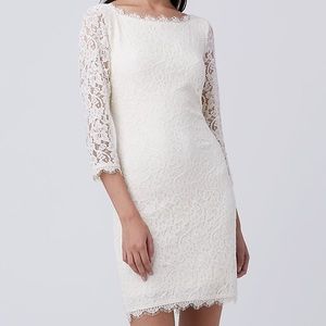Diane Von Furstenberg Zarita Lace Sheath Dress